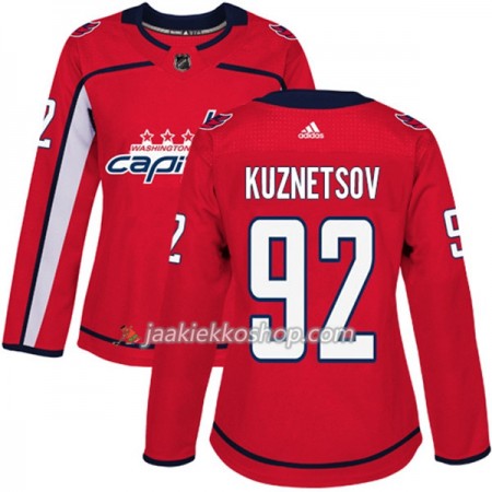 Nainen NHL Washington Capitals Pelipaita Evgeny Kuznetsov 92 Adidas 2017-2018 Punainen Authentic Nainen NHL Washington Capitals Pelipaita Evgeny Kuznetsov 92 Adidas 2017-2018 Punainen Authentic